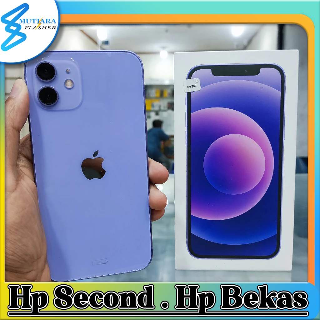 iPhone 12 64GB | 128GB iBox Bekas Original Flasher Store
