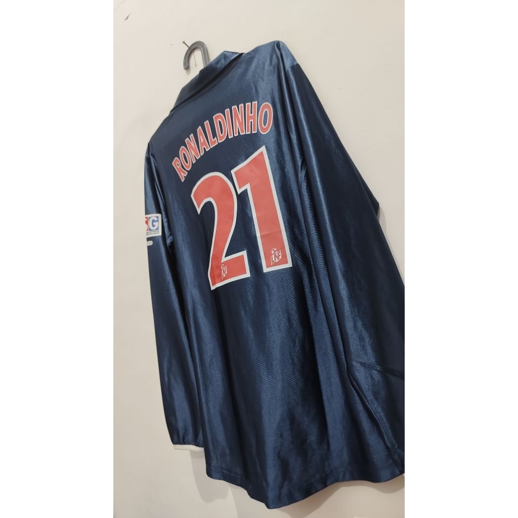 jersey retro PSG Ronaldinho size XL