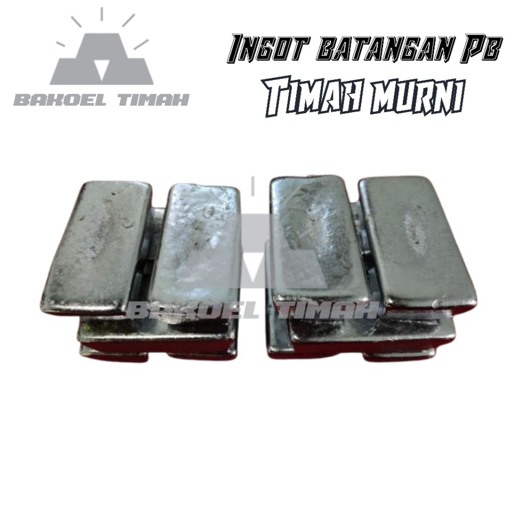 timah kiloan timah batangan timah pb murni pure ingot 1KG