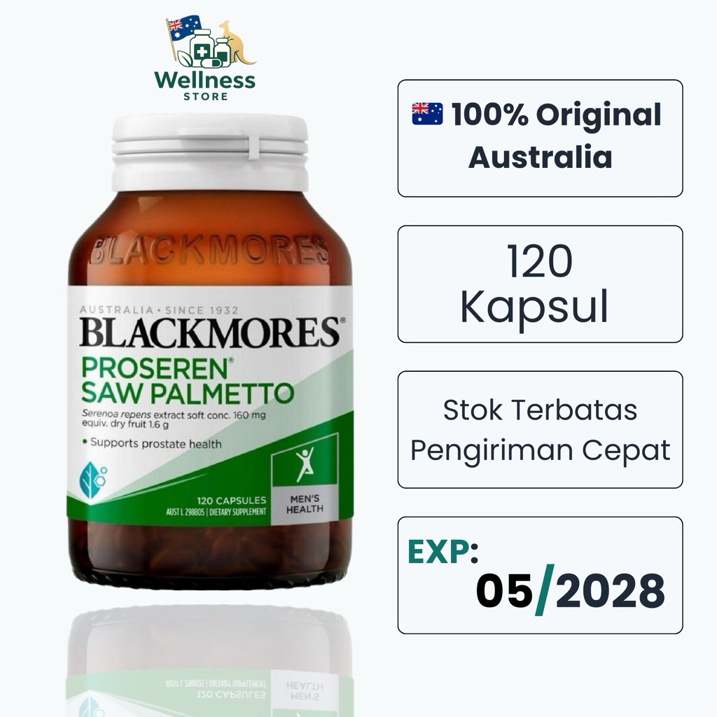 blackmores proseren saw palmetto 120 capsule
