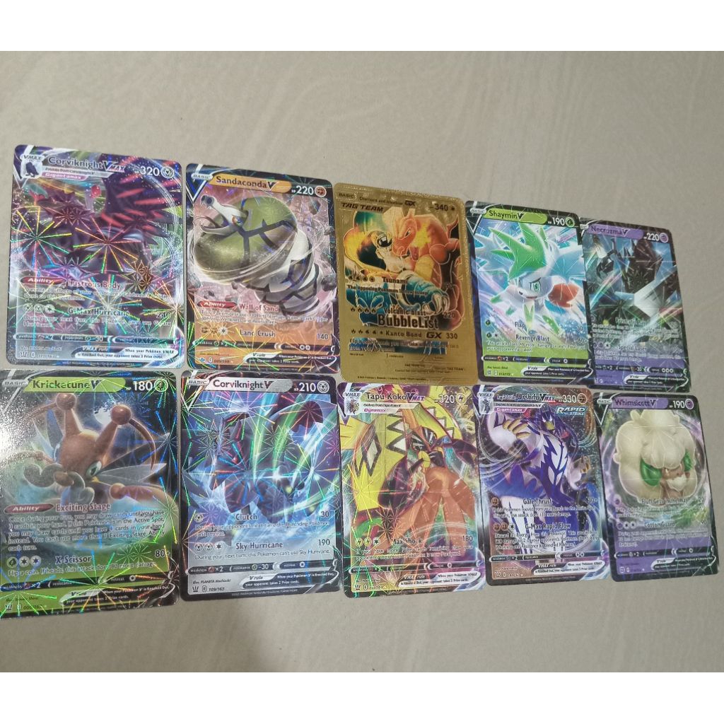 Kartu pokemon emas viral