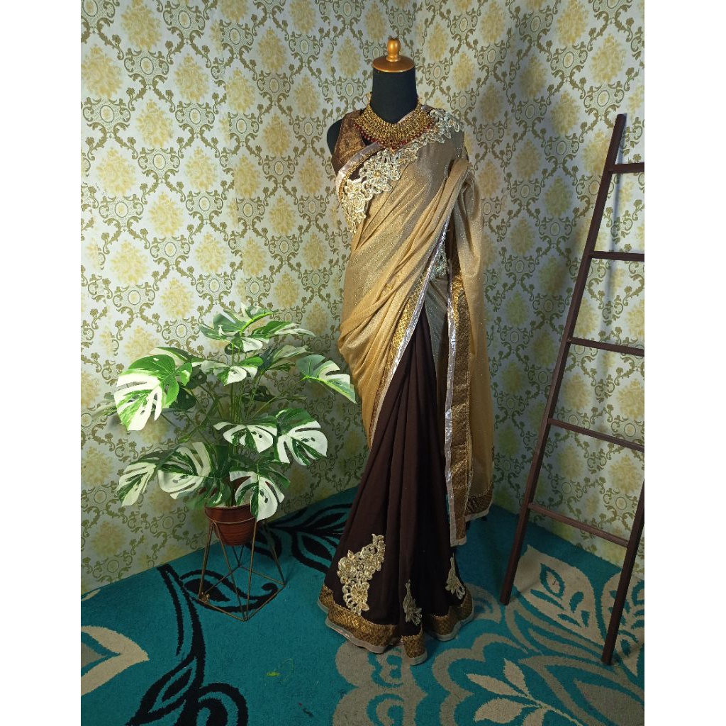 SARI INDIA MEWAH UKURAN L