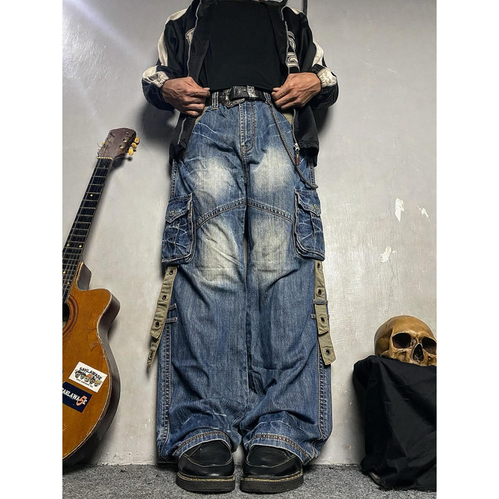 cargo jeans tali y2k street wear style