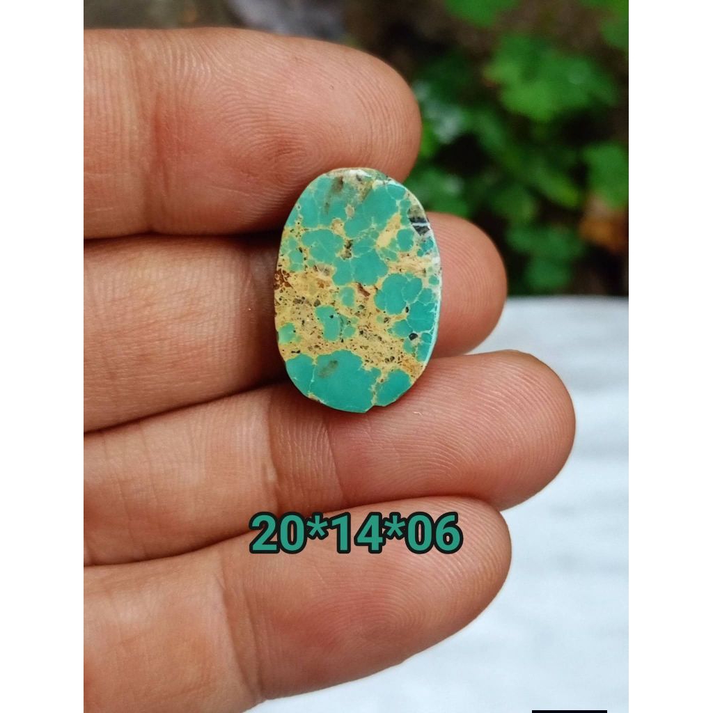 NATURAL BATU PIRUS PERSIA POLKAS HIJAU WISMILAK URAT EMAS TOP HQ