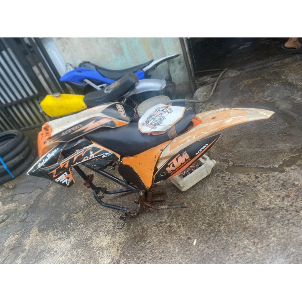 body set ktm plus rangka pnp tiger megapro