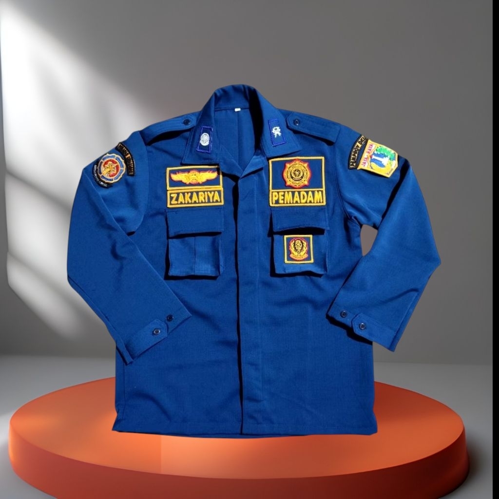 PDL PEMADAN KEBAKARAN DAMKAR SRAGAM DAMKAR TERBARU LUSTER ASLI