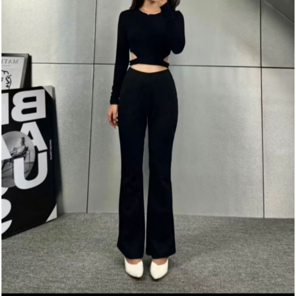 Pl flared pants