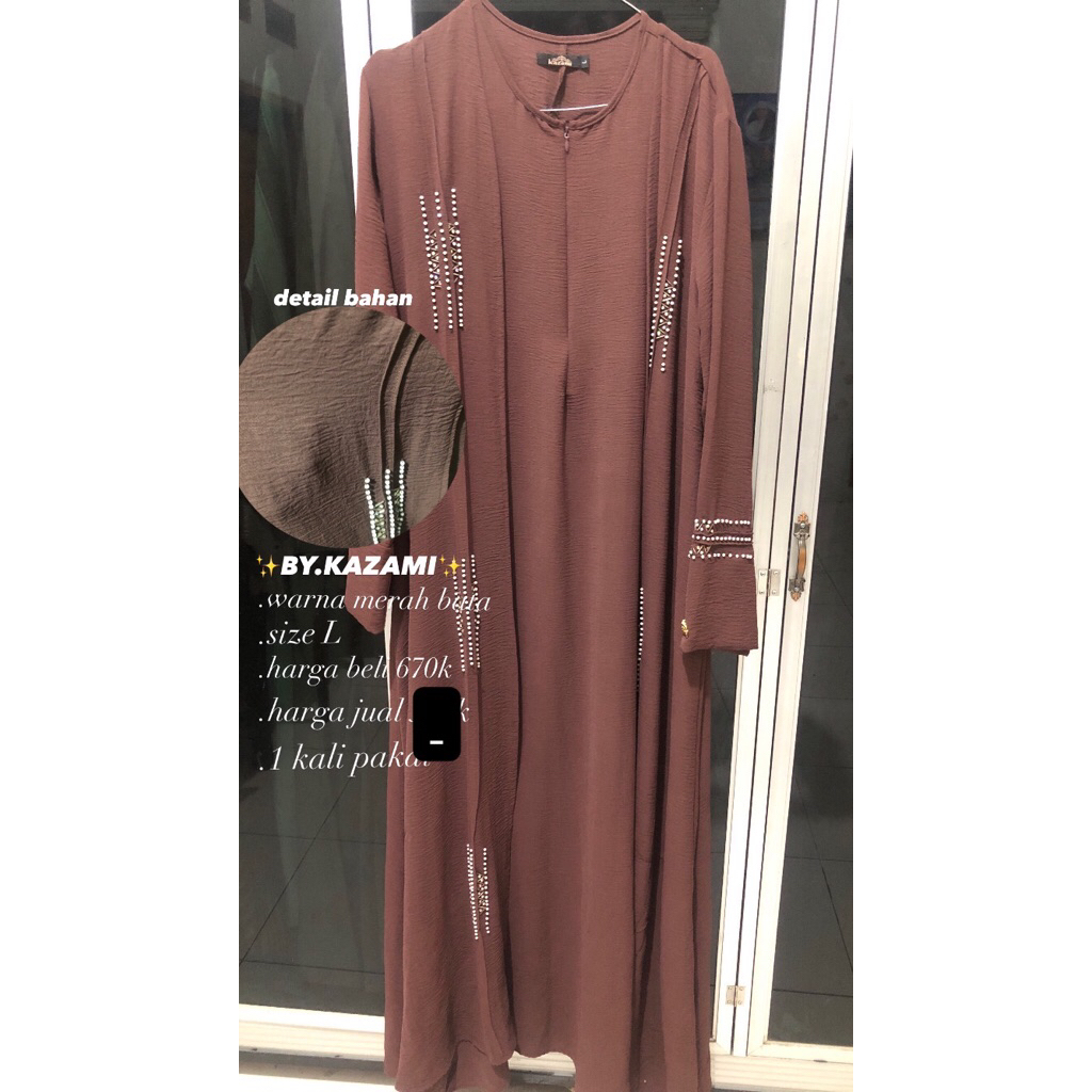 PRELOVED GAMIS FIZIA BY.KAZAMI