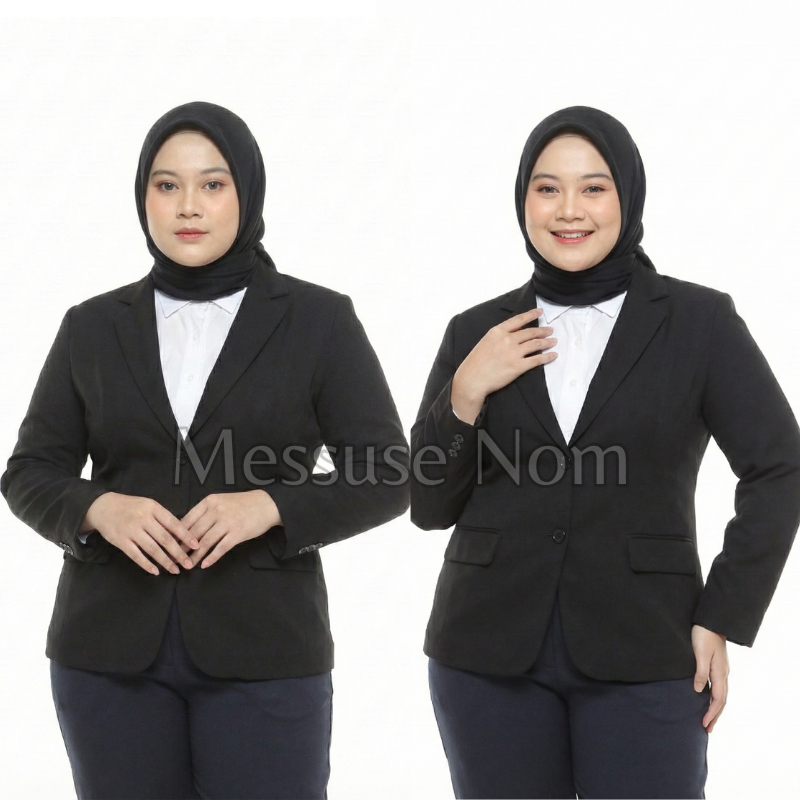 Jas Wanita BIG SIZE ld 125 ld 130 | BLAZER JUMBO ld 130