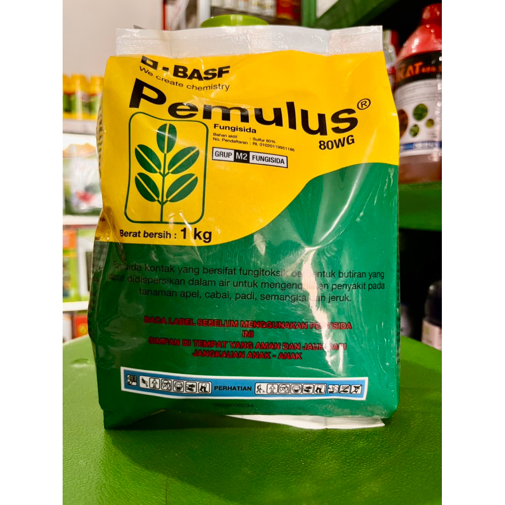 Fungisida Kontak Pemulus 80WG Kemasan 1Kg (Original). Fungisida Dan Bakterisida Kontak Pemulus