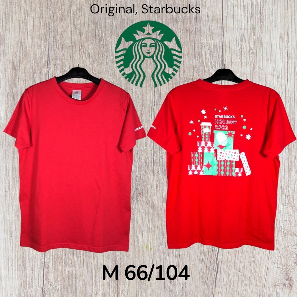 STARBUCKS T-shirt Holiday 2022 Original size M