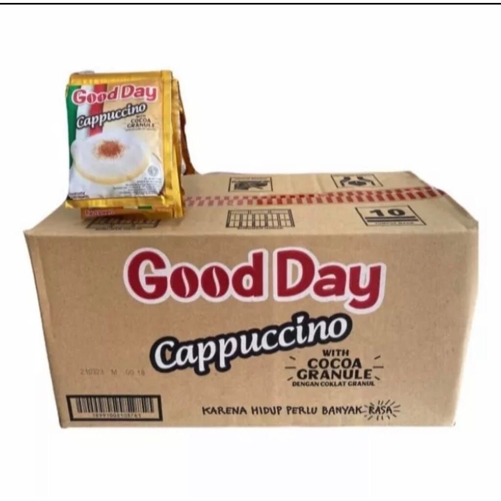 Kopi Good Day Cappuccino 1 Dus
