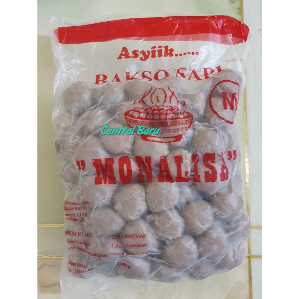 BAKSO / BASO SAPI MONALISA M ORIGINAL ISI 100 PCS