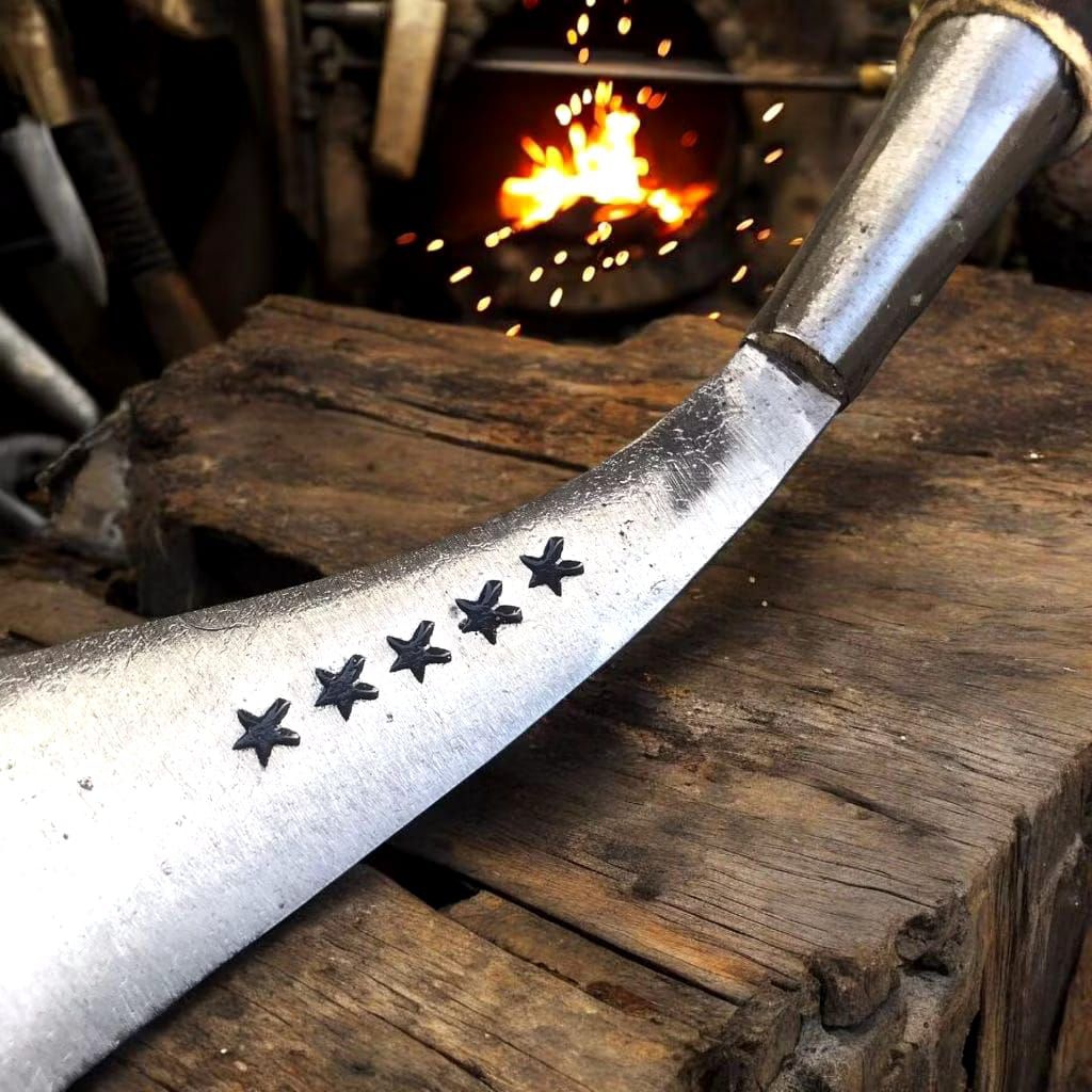 Arit terlaris merk bintang 5 asli Madura pemotong rumput padi ranting dll