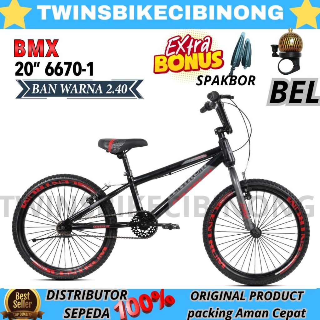 Sepeda BMX 20 Centrum 6670-1 New 2026 Oversize Bearing