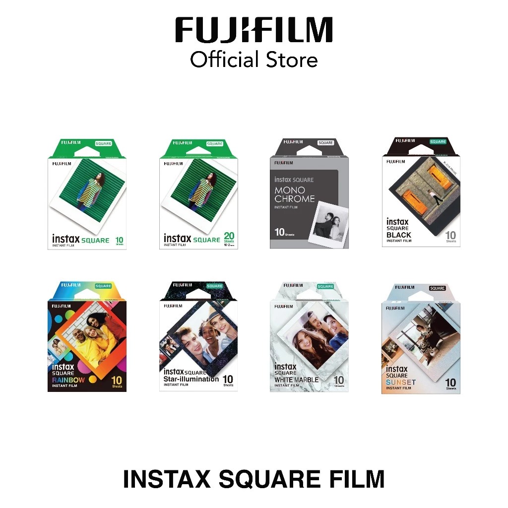 FUJIFILM INSTAX Square Refill Instant Film / Fujifilm Instax Paper Square Film Instax Square Refill 