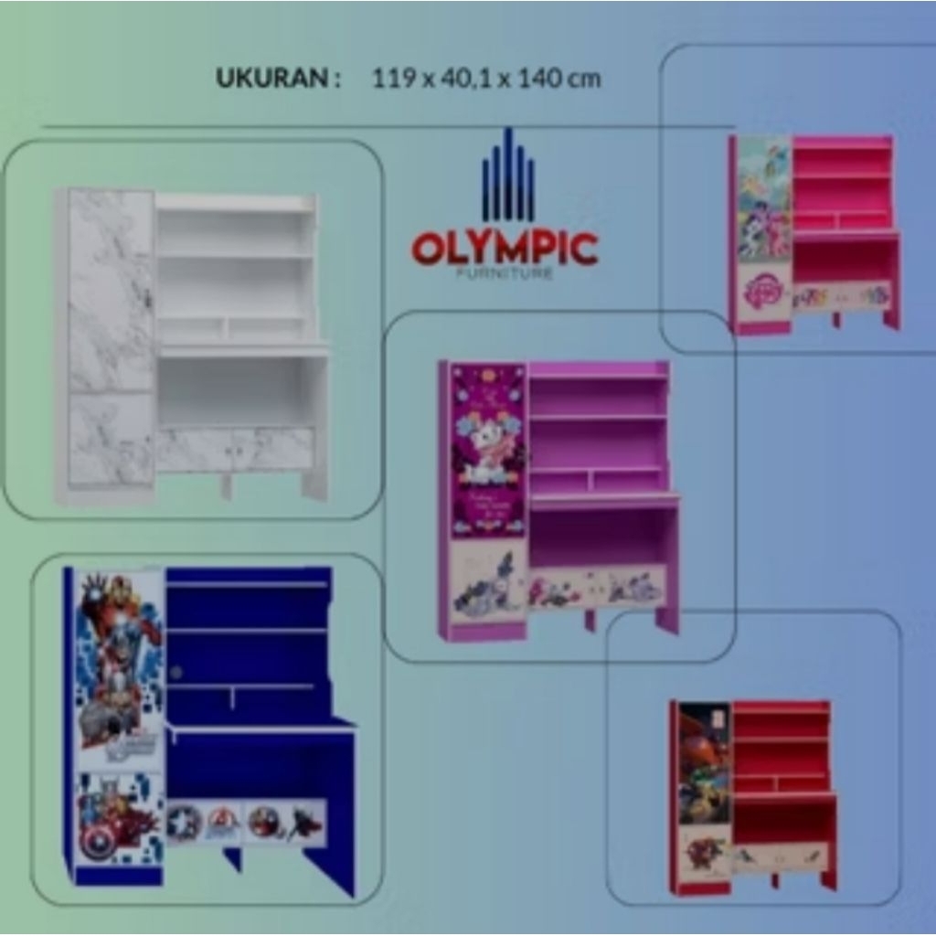 Meja Belajar Meja Belajar Anak Olympic Mbb Promo Murah Laris