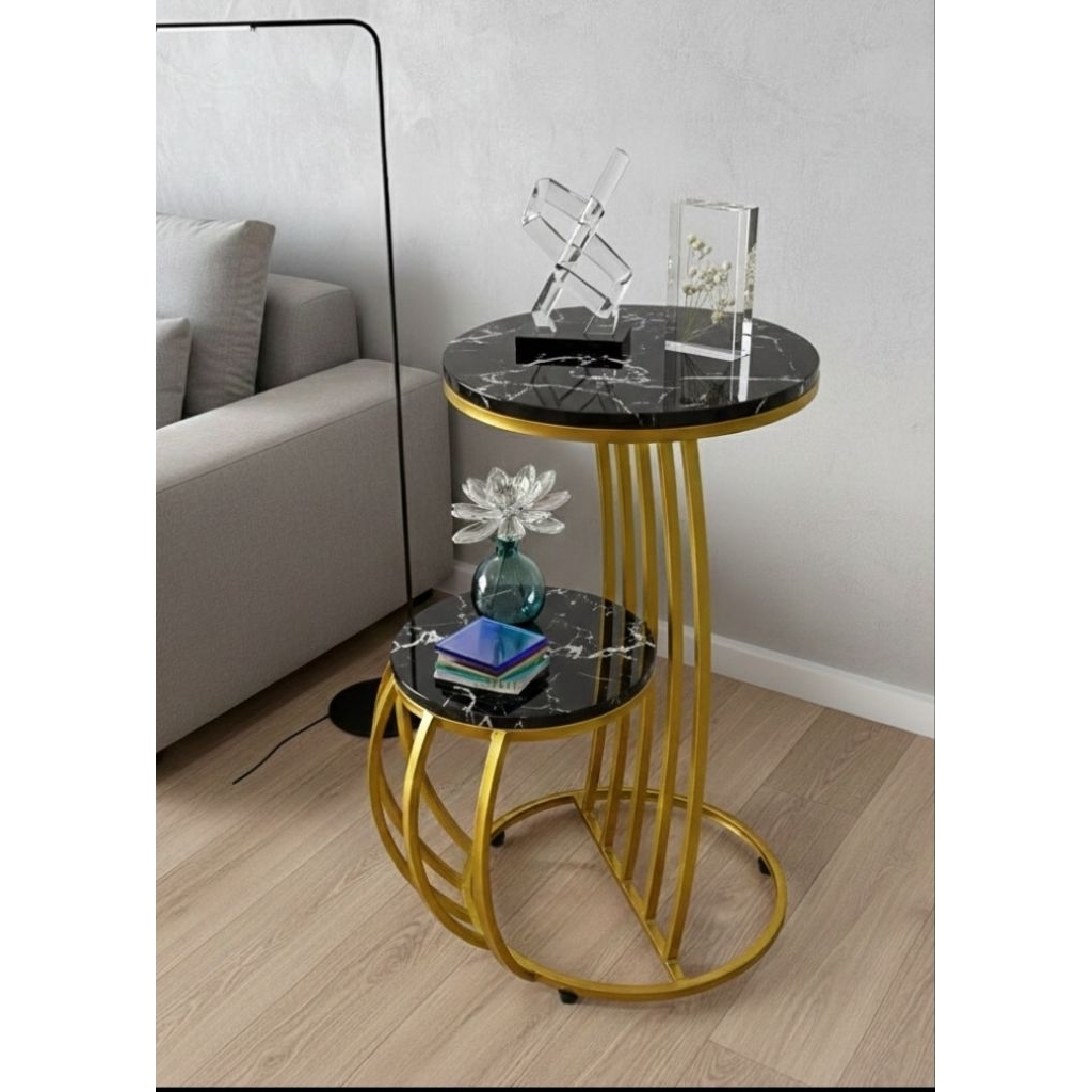 rak meja anggrek pipa/rak sudut/meja sudut/rak minimalis