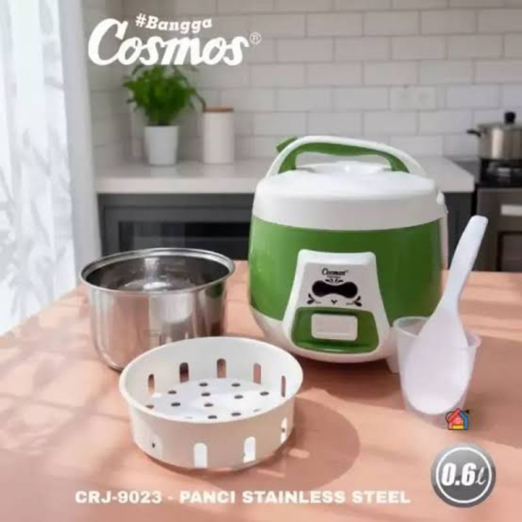 COSMOS Magic Com Stainless Steel CRJ 9023 Rice Cooker