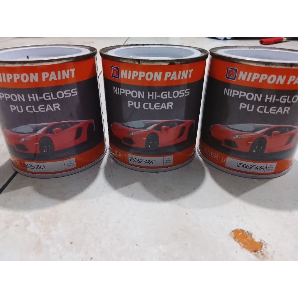 Hardener Nippon paint hi-gloss PU clear pengeras 200ml