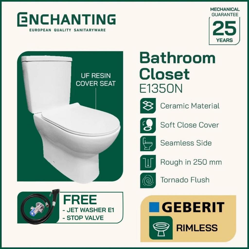 Toilet/ Kloset Duduk Europe Enchanting E1350