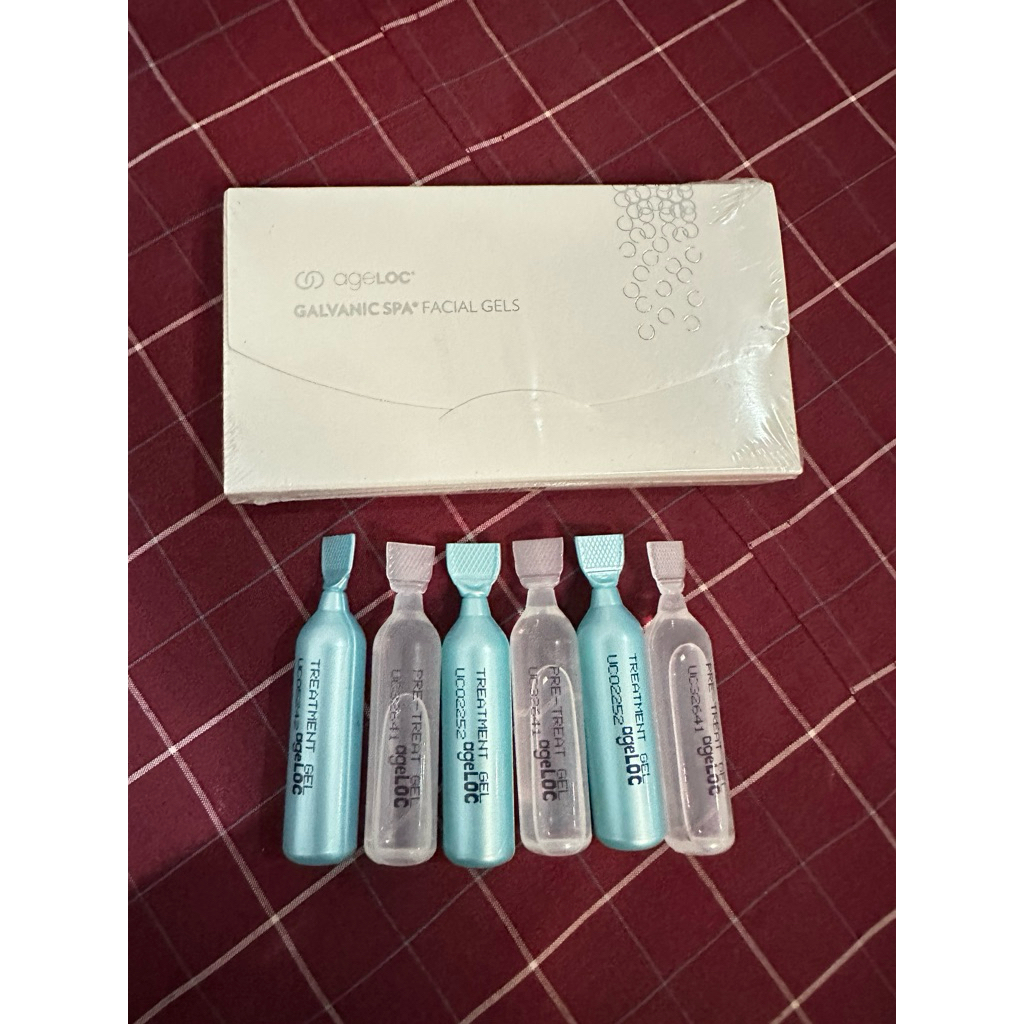 Serum facegel Galva putih biru