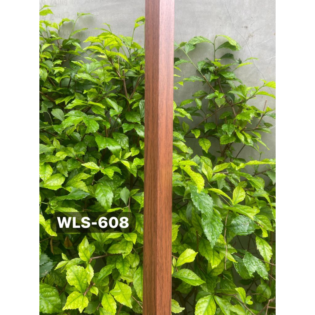 List Siku WPC Alfafon Serat Kayu Coklat dan Cream