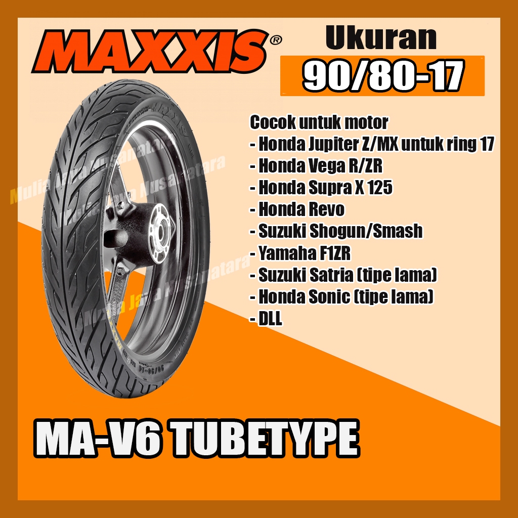BAN MAXXIS 90/80-17 MA-V6 TUBETYPE