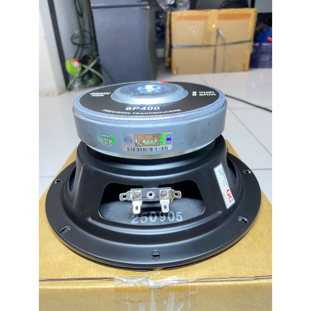 RCF 8P400 SPEAKER KOMPONEN MAGNET BESAR || SPEAKER 8 Inch RCF 8P400 ORIGINAL GRADE A+
