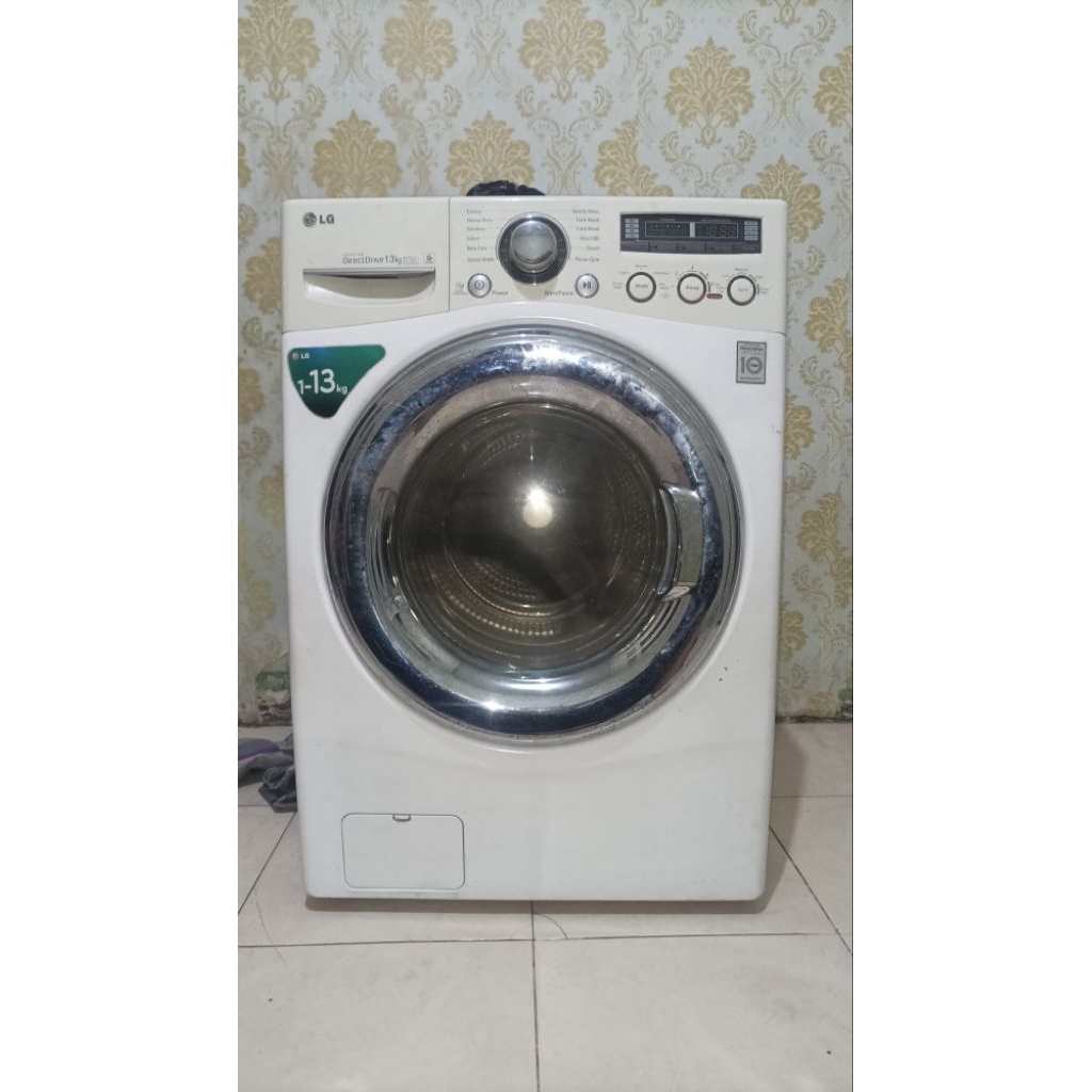 Mesin Cuci LG 13kg Front Loading WD-N1213D6