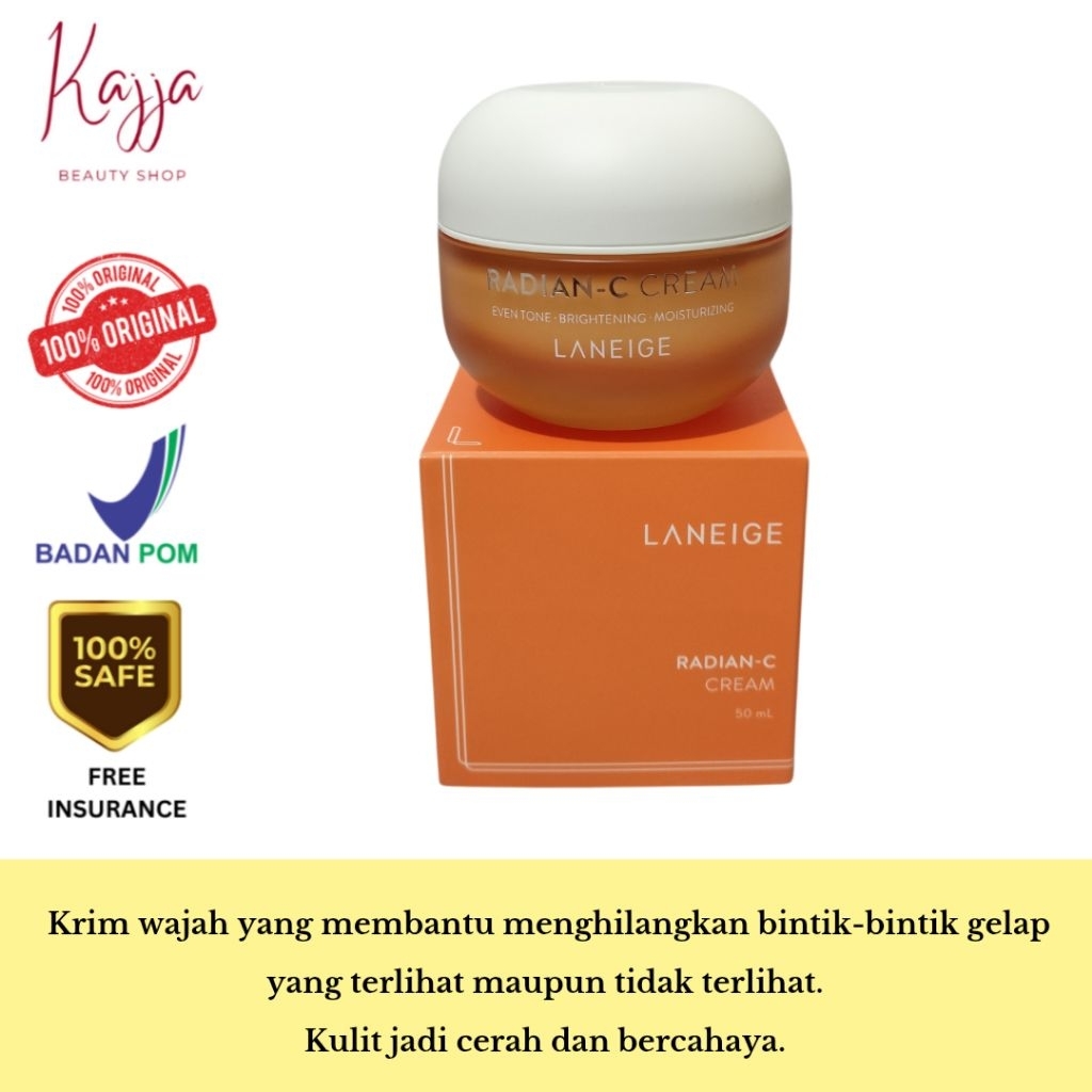 Laneige Radian C Cream 50ml / Laneige Cream Wajah