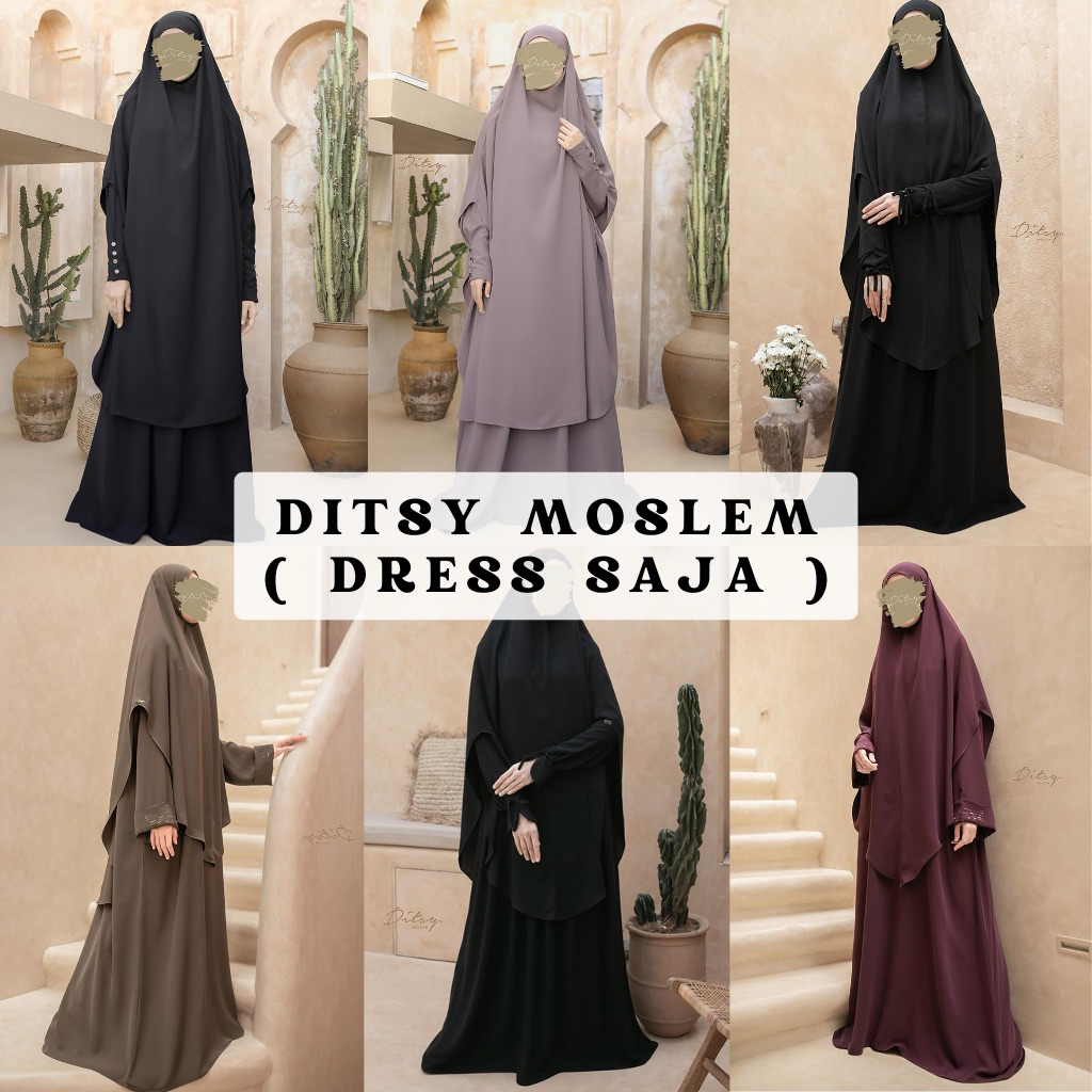 (DRESS SAJA) DITSY MOSLEM JANUARI 2025 by  DITSY OFFICIAL