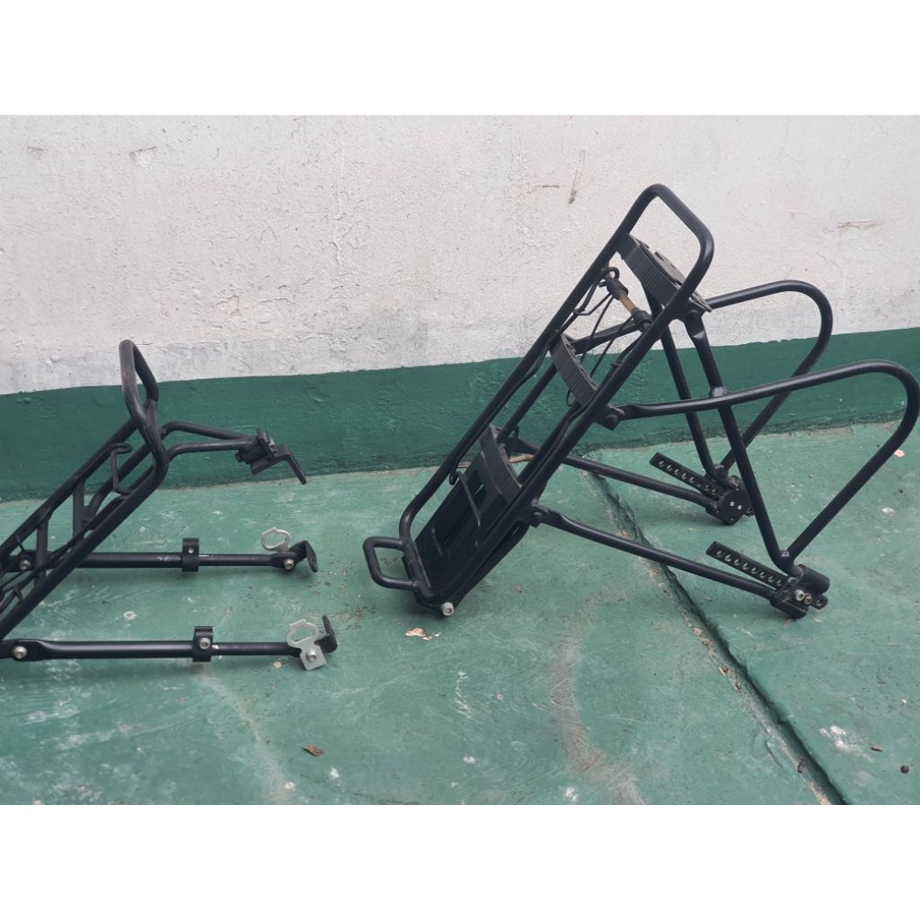 Rak Panier sepeda depan dan belakang (alloy)