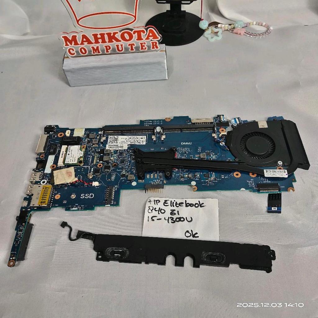 Mainboard Laptop Hp Elitebook 820 G1 + Procesor i5-4300U original