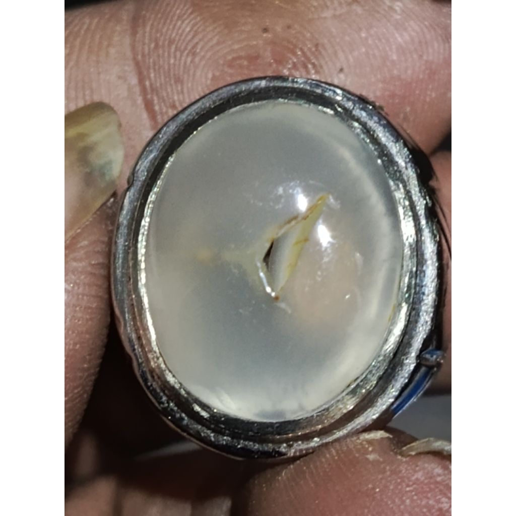 batu asli combong batu raja super mewah  ikat alpaka krum no 7