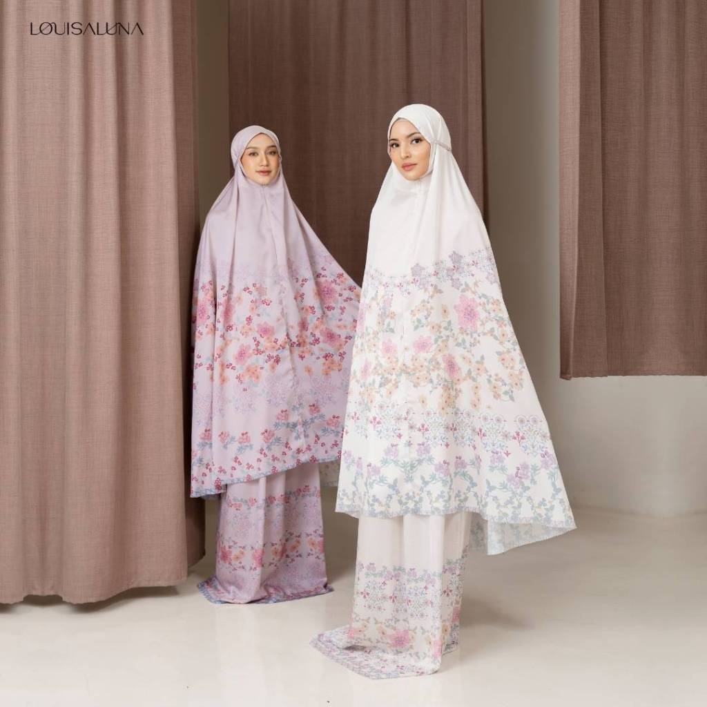 MUKENA LOUISALUNA - Adiba Prayer Set - Mukena Dewasa
