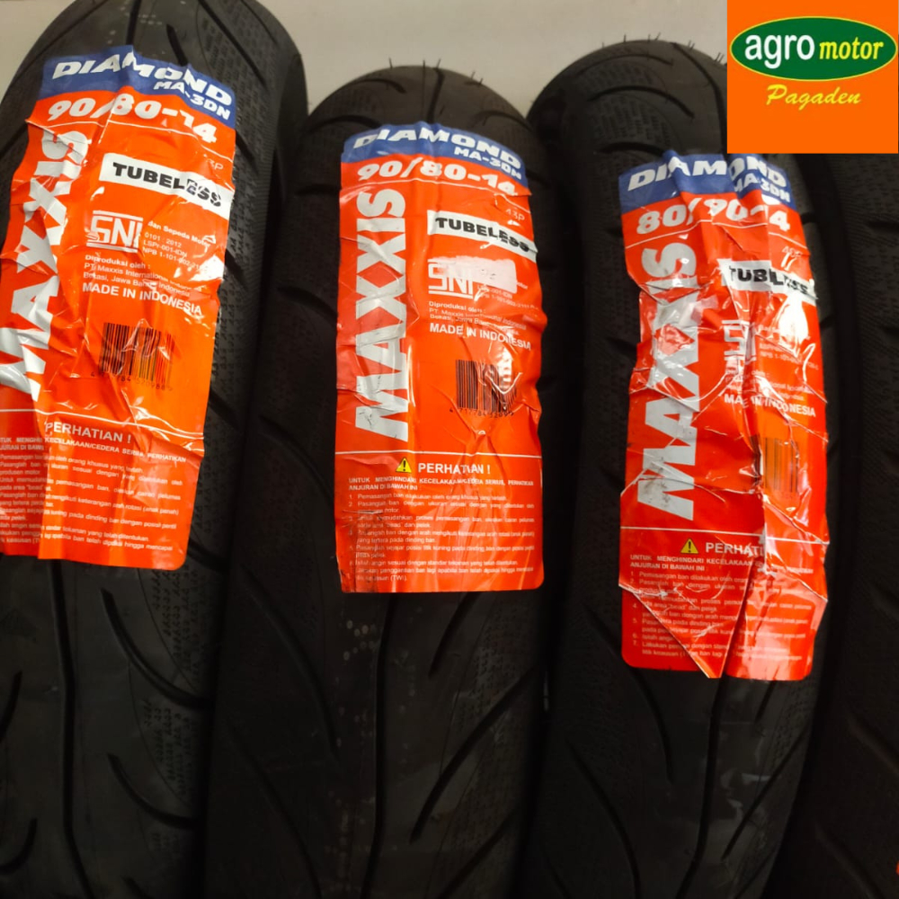 Ban Maxxis Diamond Ring 14 Tubeless – Cocok Beat Vario PCX