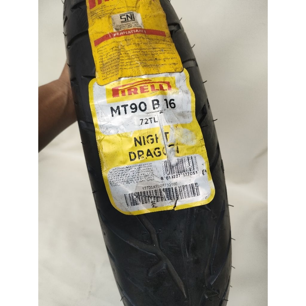 Ban 130/90 ring 16 (MT90) Pirelli MT90 series cuci gudang kondisi BARU stok Tahun lama