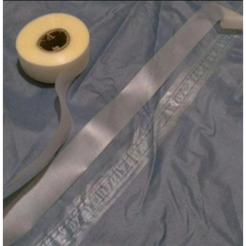 Seam seal tape waterproof lem penambal jas hujan tenda setrika tambal jahitan jahitan anti rembes pe