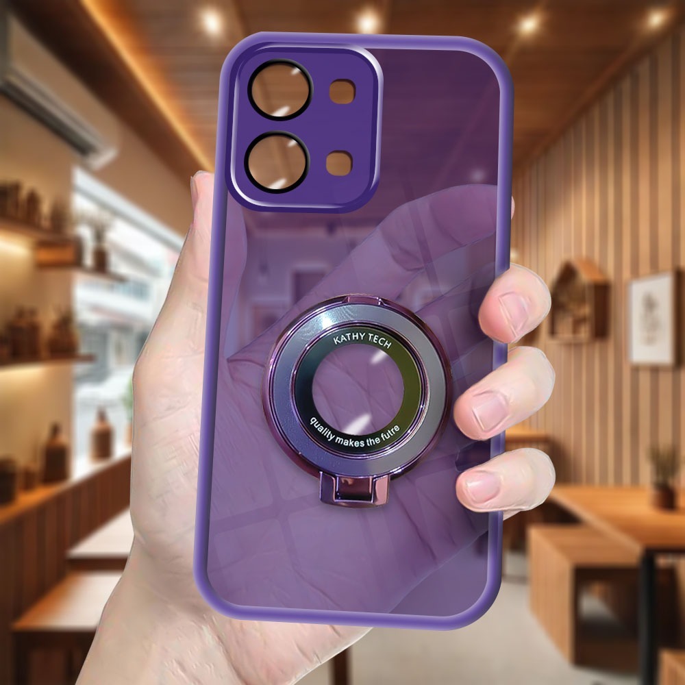 Case Silikon Magsafe Oppo A6 Pro 4G A6 Pro 5G Wireless Charger Standing Holder