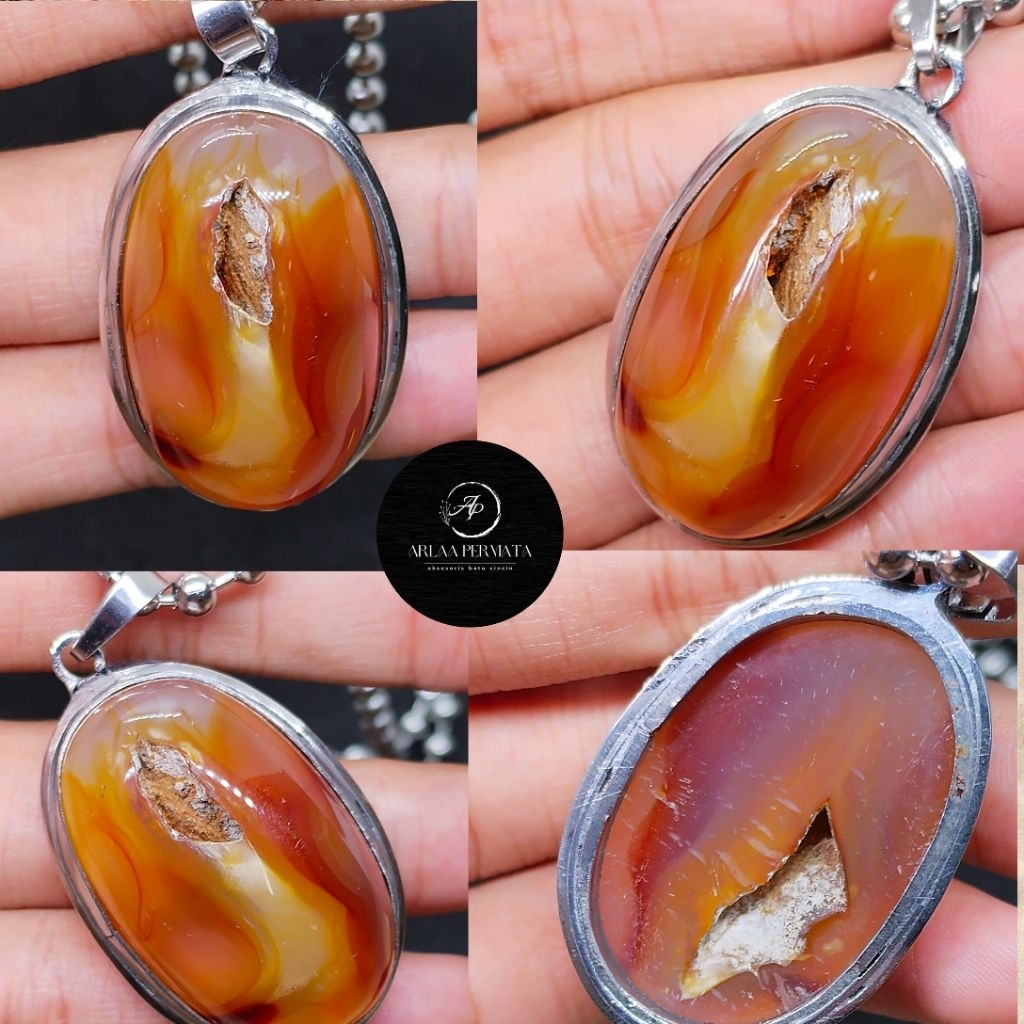 LIONTIN BATU COMBONG UNIK LAWASAN NATURAL