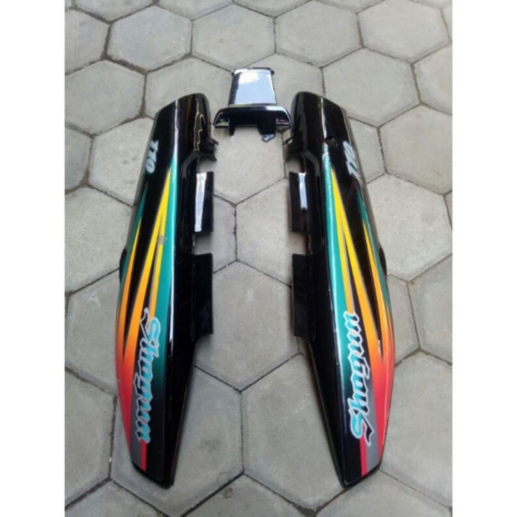 body set kanan kiri suzuki tornado warna hitam