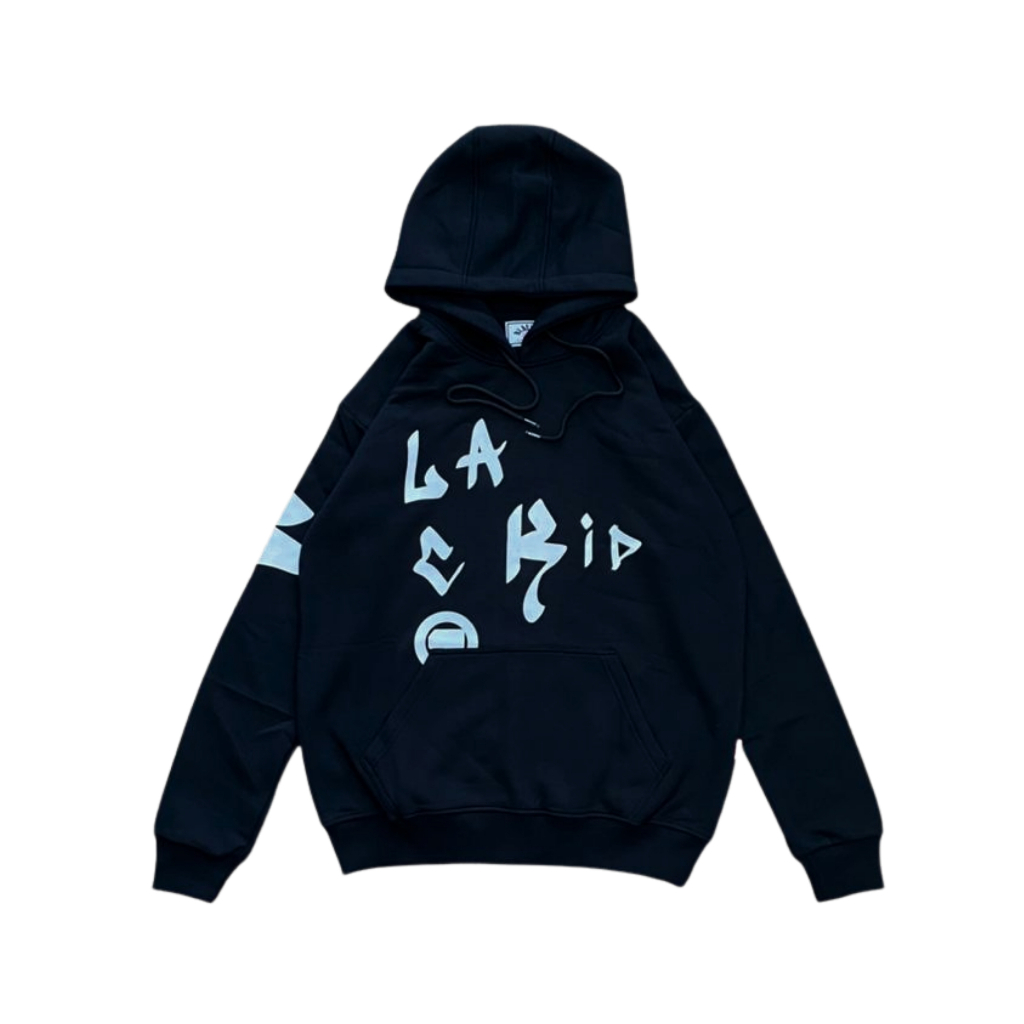 Blackid Hoodie Basic Graphity Black