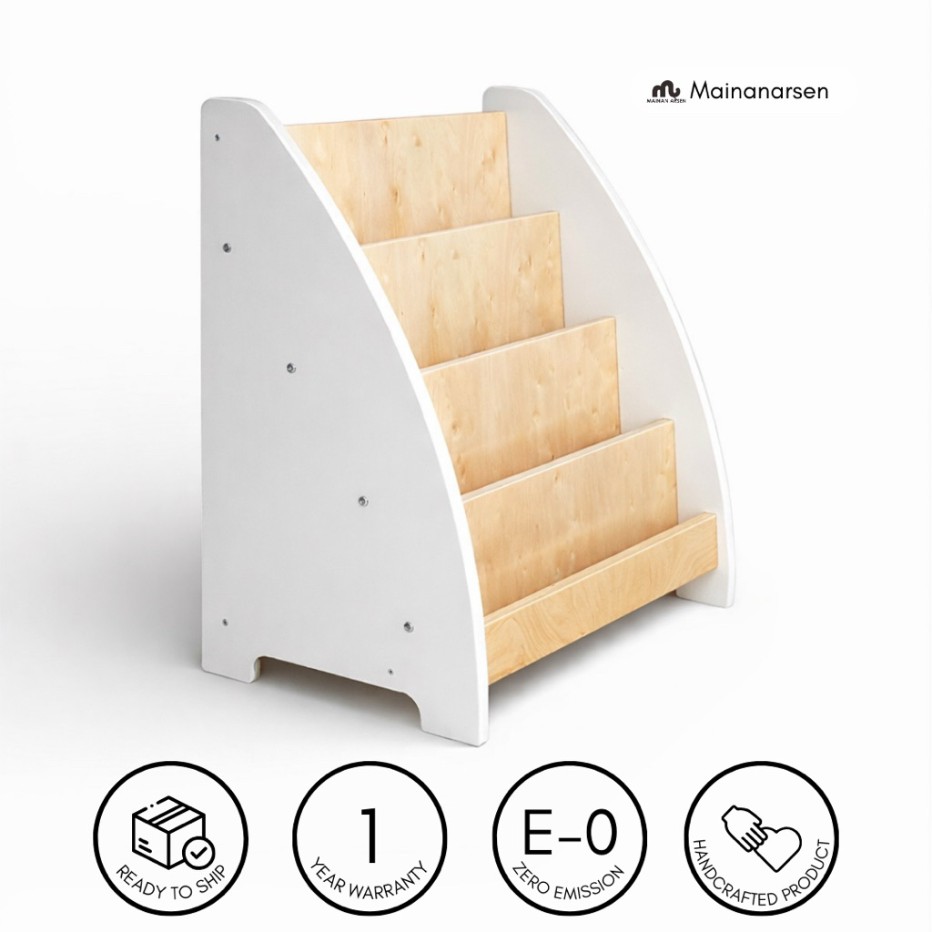 Rak Buku Montessori | Bookshelf | Rak Buku Anak