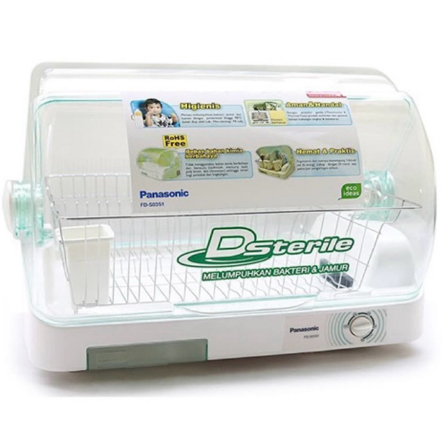 Panasonic Dsteril Sterilizer Dish Driyer FD-S03S21 Lengkap Box Pengering dan Alat Steril Peralatan M