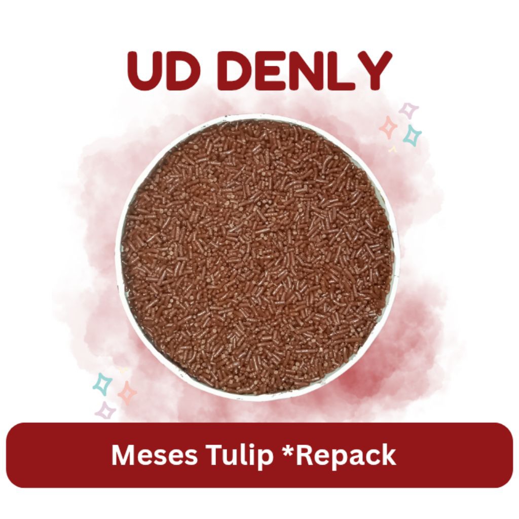 Meses Tulip *Repack meses coklat meses kue roti