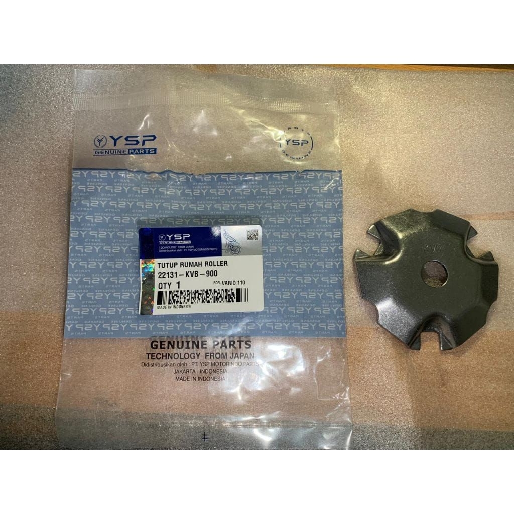 GROSIR (YSP) Plat / TUTUP Rumah Roller Vario 110 KVB 2006-2019 / Beat fi / Beat pop 2014-2019 / Beat
