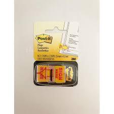 POST IT PAGE MARKER 680-9 SIGN HERE 3M