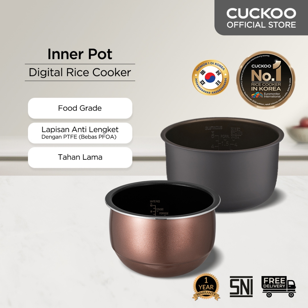 CUCKOO Inner Pot Digital Rice Cooker