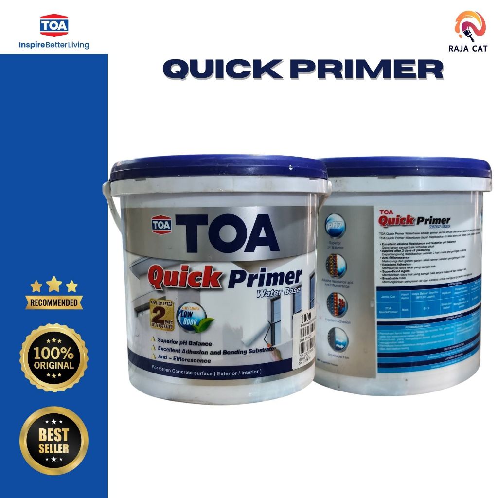Cat TOA QUICK PRIMER Water Base